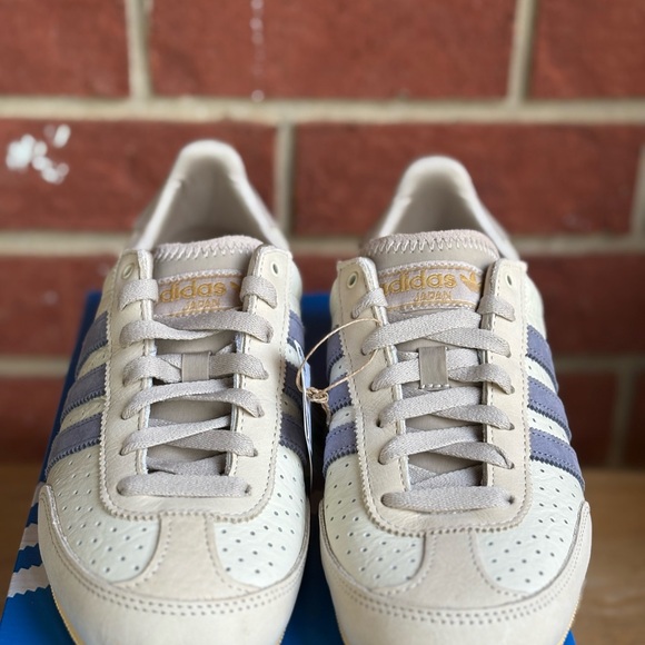 Adidas Japan Cream Silver Violet Womens New Sneakers NIB Retro Shoes - Picture 7 of 16